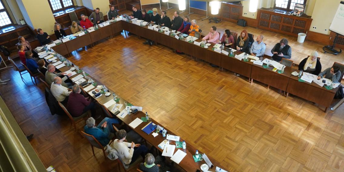 10. Sitzung in Wittenberg: große Diskussionsrunde